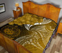 Samoa Custom Personalised Premium Quilt - Samoa Seal Wave Style (Gold) 10