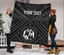 Tonga Personalised Premium Quilt - Tonga Seal With Polynesian Tattoo Style (Black) 7