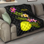 Palau Polynesian Quilt - Plumeria Tribal 9