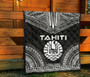 Tahiti Premium Quilt - Tahiti Flag Polynesian Chief Black Version 7