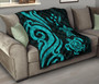 Kosrae Premium Quilt - Turquoise Tentacle Turtle 9