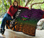 Hawaii Custom Personalised Premium Quilt - Kanaka Maoli Rocket Style 7