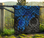 Pohnpei Polynesian Premium Quilt - Polynesian Blue Turtle 8