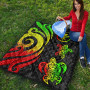Hawaii Premium Quilt - Reggae Tentacle Turtle 9