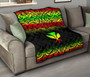 Hawaii Premium Quilt - Reggae Kanaka Maoli Polynesian Tattoo & Black Frog 2