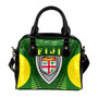 Fiji Melanesia Shoulder Handbag - Fijian Pride Green Version 9