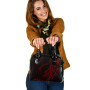 Samoa Shoulder Handbag - Polynesian Pattern Style Red Color 6