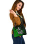 Kosrae Micronesia Shoulder Handbag Green - Turtle With Hook 2