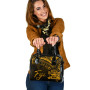 Fiji Shoulder Handbag - Cross Style Gold Color 1