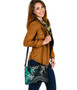 Samoa Custom Personalised Shoulder Handbag - Samoa Seal Wave Style (Green) 5