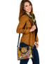 Tahiti Shoulder Handbag - Turtle Plumeria (Gold) 5