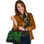 Palau Custom Personalised Shoulder Handbag - Cross Style Green Style 5