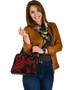 New Caledonia Shoulder Handbag - Red Tentacle Turtle 3