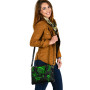 Wallis And Futuna Custom Personalised Shoulder Handbag - Cross Style Green Style 3