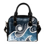 Northern Mariana Islands Polynesian Shoulder Handbag - Ocean Style 4