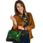 Yap State Custom Personalised Shoulder Handbag - Cross Style Green Style 5