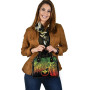 Polynesian Hawaii Shoulder Handbag - Tribal Wave Tattoo Reggae 4
