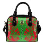 Vanuatu Shoulder Handbag - Polynesian Tattoo Flag 1