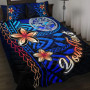Marshall Islands Custom Personalised Quilt Bed Set - Vintage Tribal Mountain Crest 1