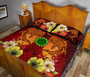 Cook Islands Quilt Bed Sets - Tribal Tuna Fish 4
