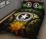 Northern Mariana Islands Polynesian Quilt Bed Set Hibiscus Reggae 2