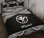 Hawaii Polynesian Quilt Bed Set - Hawaii Pride White Version 1