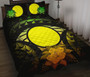 Palau Polynesian Quilt Bed Set Hibiscus Reggae 1