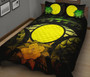 Palau Polynesian Quilt Bed Set Hibiscus Reggae 2