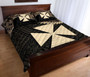 Wallis And Futuna Polynesian Quilt Bed Set Golden Coconut 4