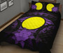 Palau Polynesian Quilt Bed Set Hibiscus Purple 2