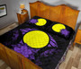 Palau Polynesian Quilt Bed Set Hibiscus Purple 4