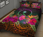 Chuuk Quilt Bed Set - Summer Hibiscus 2