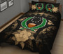 Pohnpei Polynesian Quilt Bed Set Hibiscus Gold 2