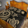 Northern Mariana Islands Quilt Bed Set - Gold Tentacle Turtle 2