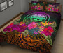 Federated States of Micronesia Quilt Bed Set - Summer Hibiscus 2