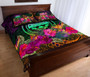 Federated States of Micronesia Quilt Bed Set - Summer Hibiscus 3