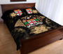 Fiji Polynesian Quilt Bed Set Hibiscus Gold 3