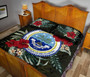 Federated States of Micronesia Polynesian Quilt Bed Set - Special Hibiscus 4