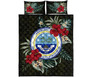 Federated States of Micronesia Polynesian Quilt Bed Set - Special Hibiscus 5