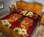 Pohnpei Quilt Bed Sets - Tribal Tuna Fish 3