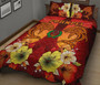 Pohnpei Quilt Bed Sets - Tribal Tuna Fish 4