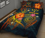 Kosrae Polynesian Quilt Bed Set - Legend of Kosrae (Blue) 2