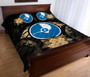 Yap Polynesian Quilt Bed Set Hibiscus Gold 3