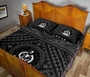 Vanuatu Personalised Quilt Bed Set - Vanuatu Seal With Polynesian Tattoo Style 4