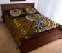 Pohnpei Custom Personalised Quilt Bed Sets - Polynesian Boar Tusk 1