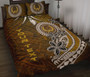 Pohnpei Custom Personalised Quilt Bed Sets - Polynesian Boar Tusk 5