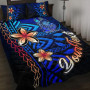 New Caledonia Custom Personalised Quilt Bed Set - Vintage Tribal Mountain 1