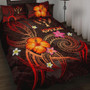 Kosrae Polynesian Quilt Bed Set - Legend of Kosrae (Red) 1