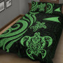 Tokelau Quilt Bed Set - Green Tentacle Turtle 3