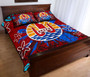 Tahiti Polynesian Quilt Bed Set - Tahiti Flag 4